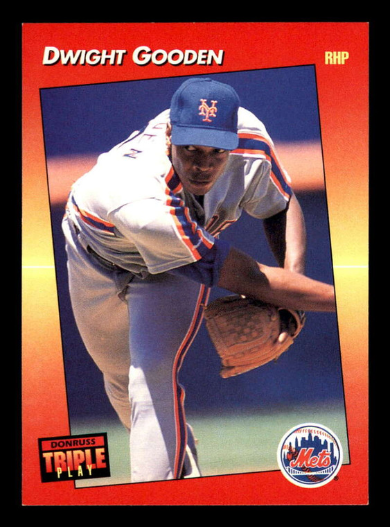 1992 Triple Play #167 Dwight Gooden VG New York Mets 