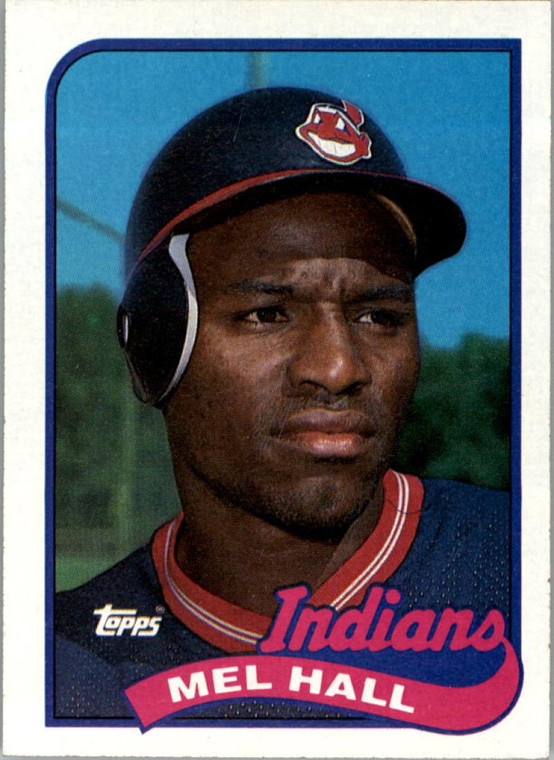 1989 Topps #173 Mel Hall NM-MT Cleveland Indians 