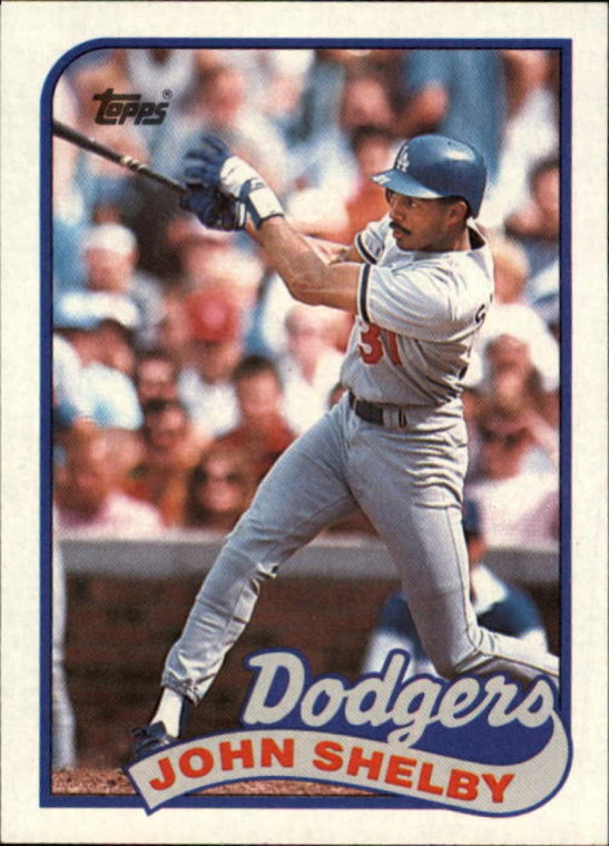 1989 Topps #175 John Shelby NM-MT Los Angeles Dodgers 