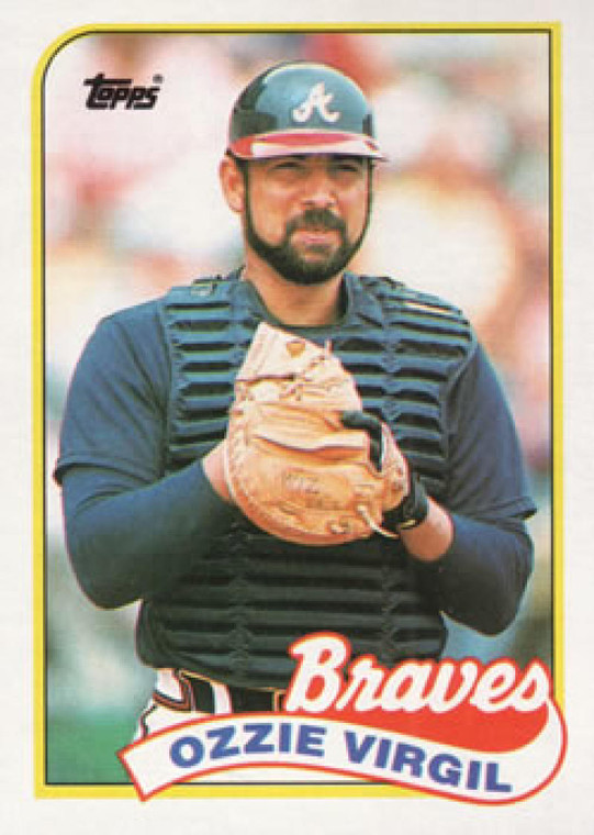 1989 Topps #179 Ozzie Virgil NM-MT Atlanta Braves 