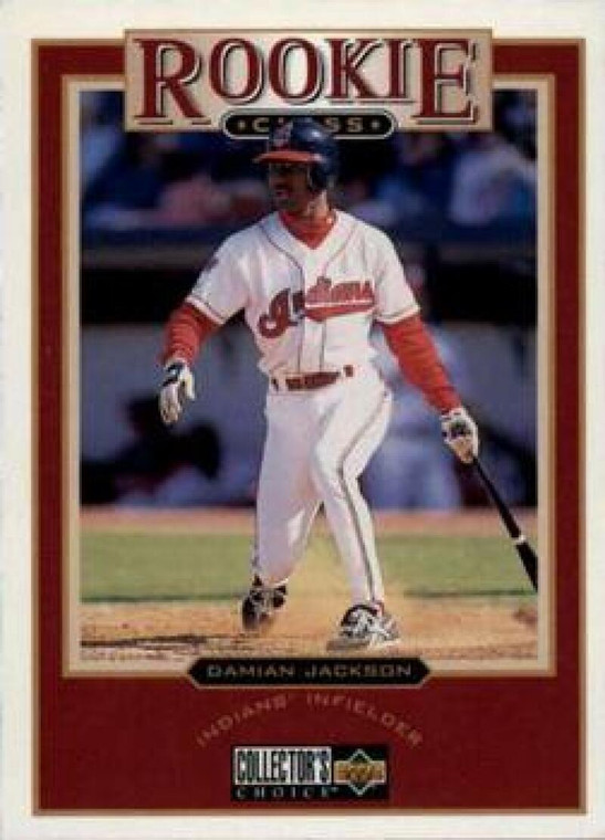 1997 Collector's Choice #7 Damian Jackson NM-MT Cleveland Indians 