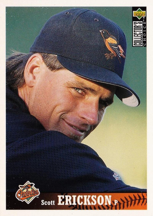 1997 Collector's Choice #37 Scott Erickson NM-MT Baltimore Orioles 