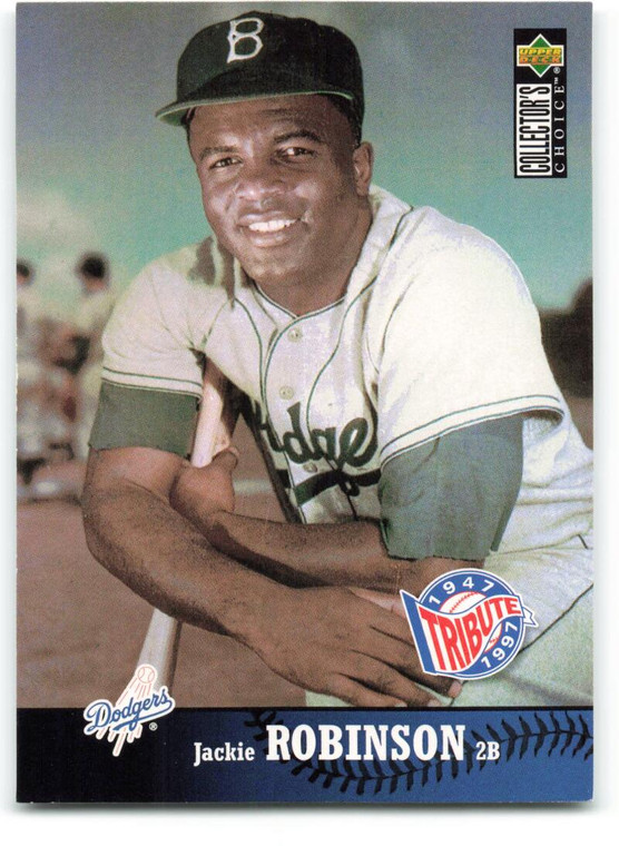 1997 Collector's Choice #55 Jackie Robinson NM-MT Brooklyn Dodgers 