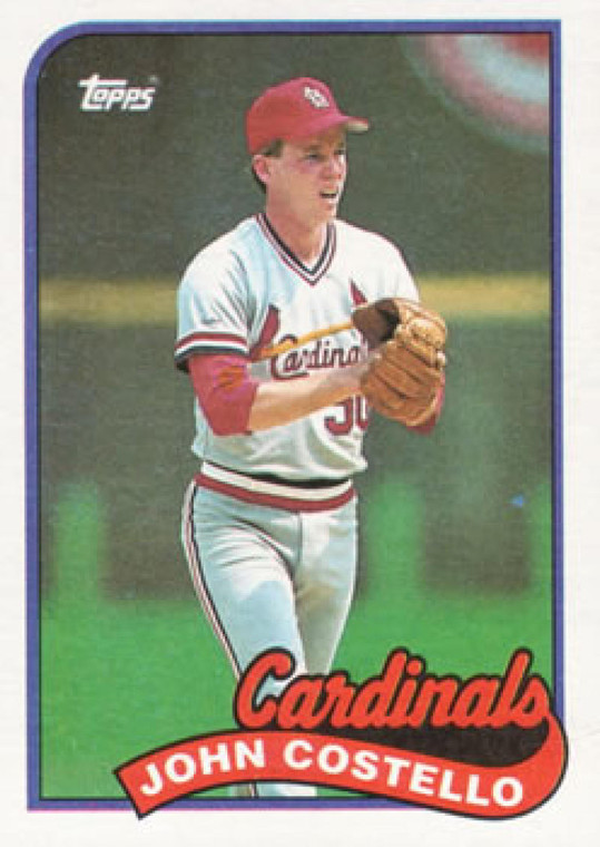 1989 Topps #184 John Costello NM-MT St. Louis Cardinals 