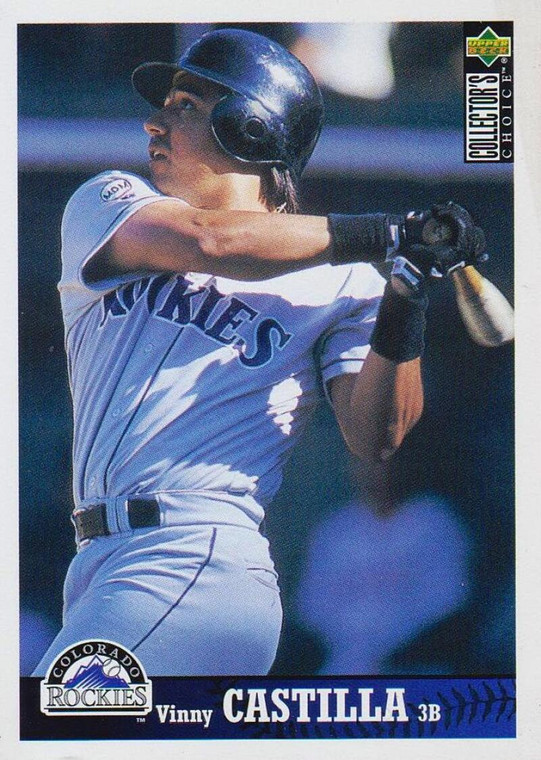1997 Collector's Choice #95 Vinny Castilla NM-MT Colorado Rockies 