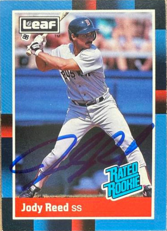 Jody Reed Autographed 1988 Leaf #41