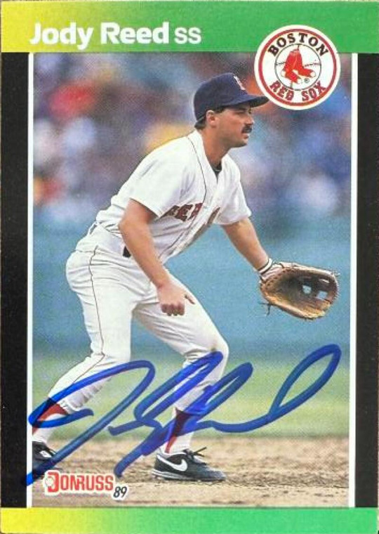 Jody Reed Autographed 1989 Donruss Baseball's Best #289