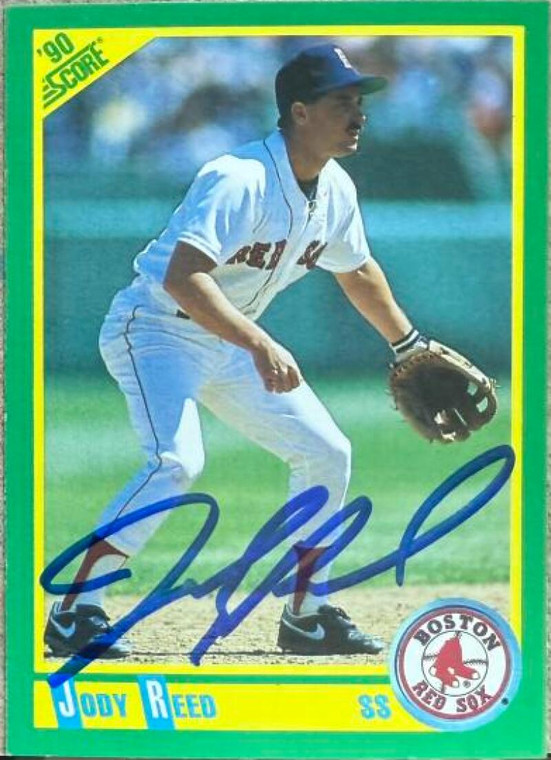 Jody Reed Autographed 1990 Score #11