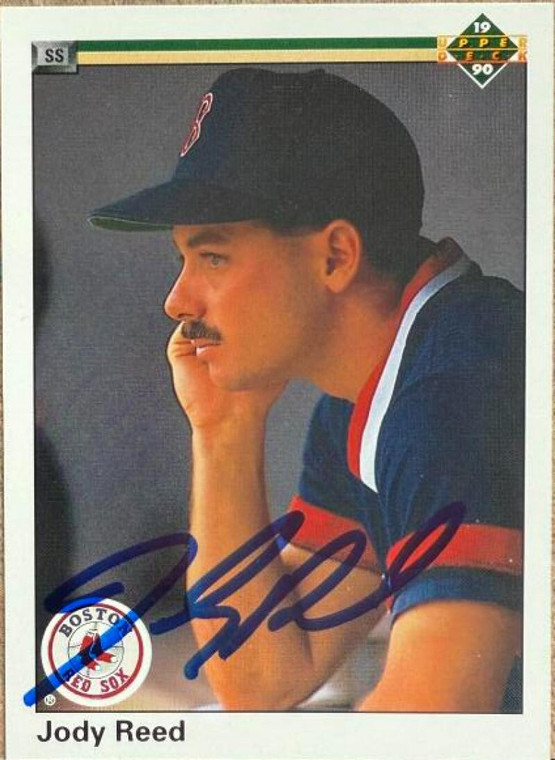 Jody Reed Autographed 1990 Upper Deck #321