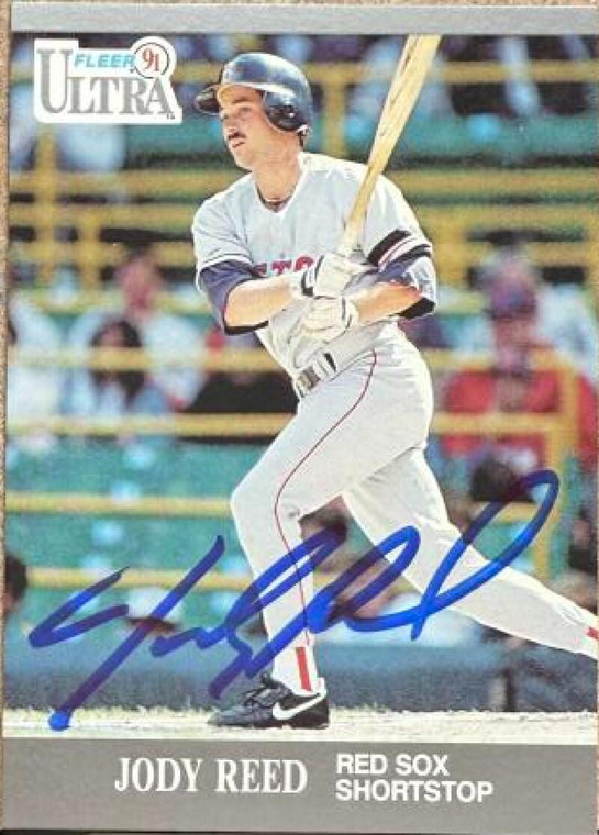 Jody Reed Autographed 1991 Fleer Ultra #41