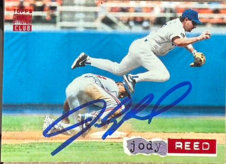 Jody Reed Autographed 1994 Stadium Club #13