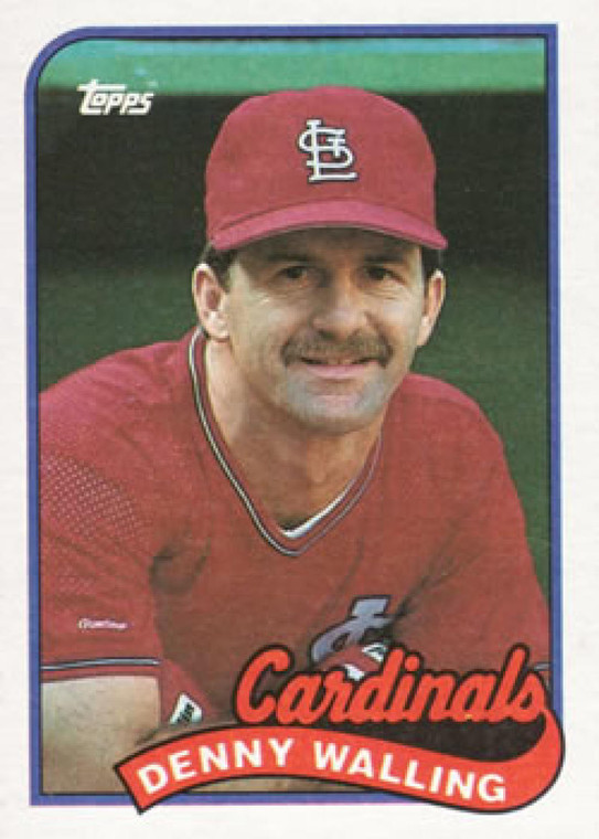 1989 Topps #196 Denny Walling NM-MT St. Louis Cardinals 