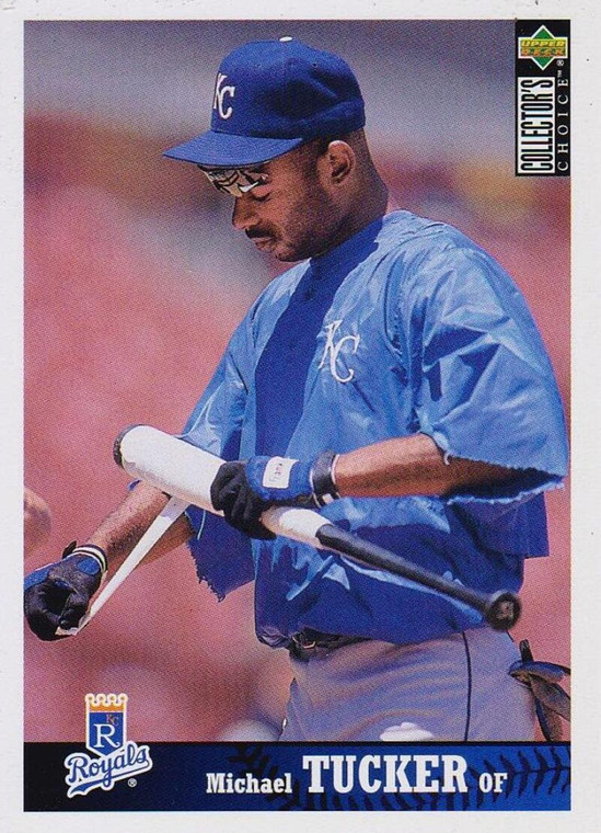 1997 Collector's Choice #134 Michael Tucker NM-MT Kansas City Royals 