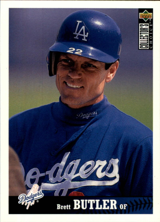1997 Collector's Choice #137 Brett Butler NM-MT Los Angeles Dodgers 