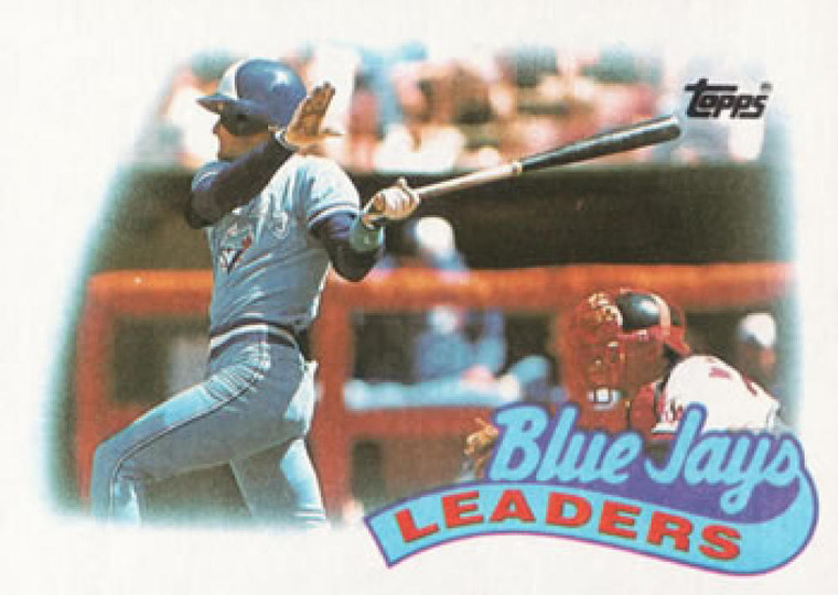 1989 Topps #201 Kelly Gruber Toronto Blue Jays TL NM-MT Toronto Blue Jays 