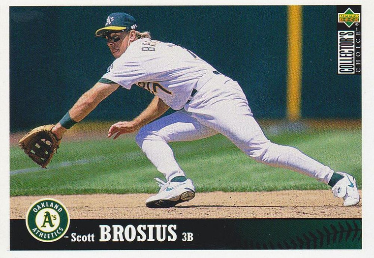 1997 Collector's Choice #183 Scott Brosius NM-MT Oakland Athletics 