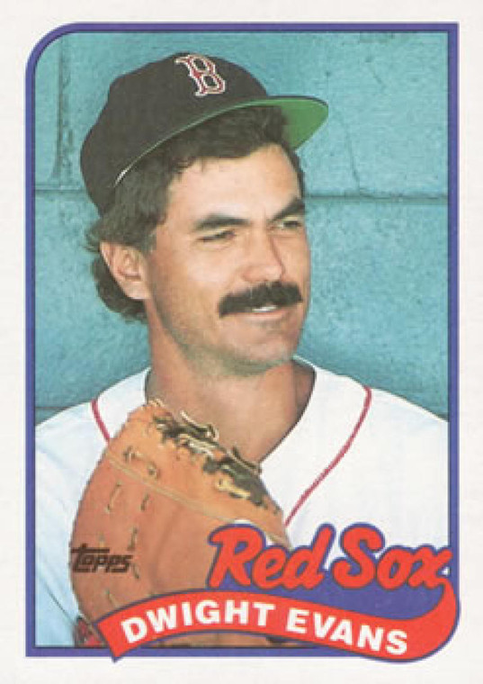 1989 Topps #205 Dwight Evans NM-MT Boston Red Sox 