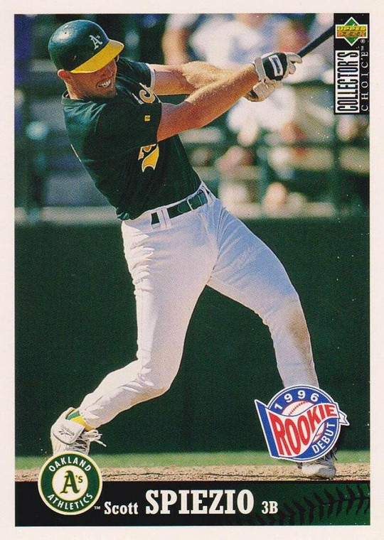 1997 Collector's Choice #187 Scott Spiezio NM-MT Oakland Athletics 