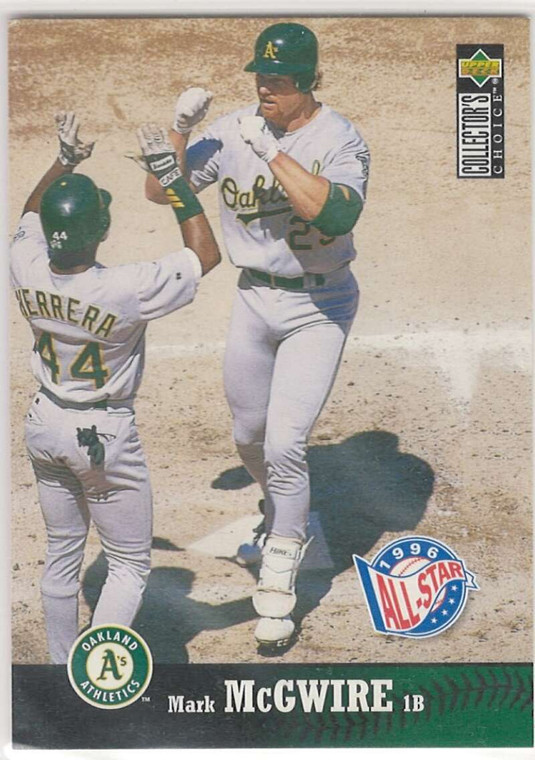 1997 Collector's Choice #190 Mark McGwire NM-MT Oakland Athletics 
