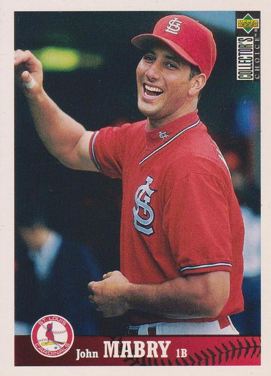 1997 Collector's Choice #203 John Mabry NM-MT St. Louis Cardinals 