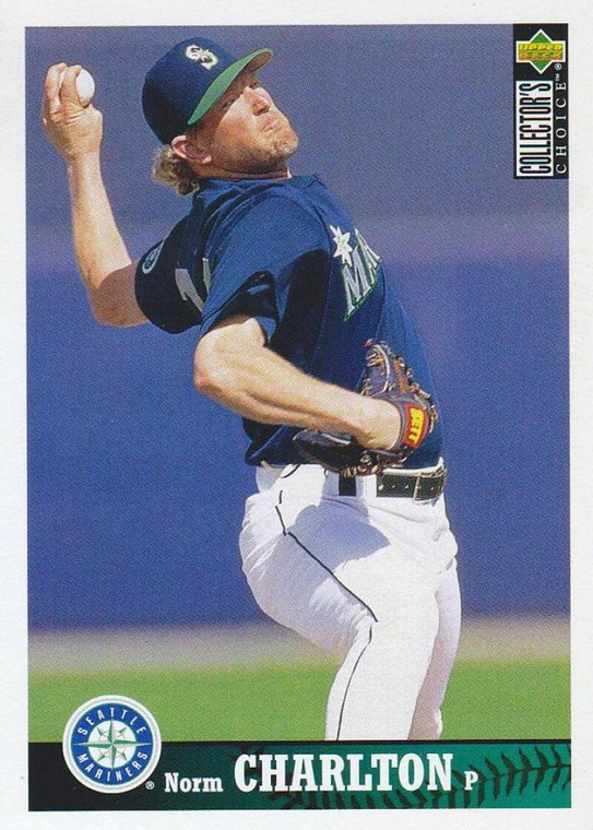 SOLD 176841 1997 Collector's Choice #234 Norm Charlton NM-MT Seattle Mariners 