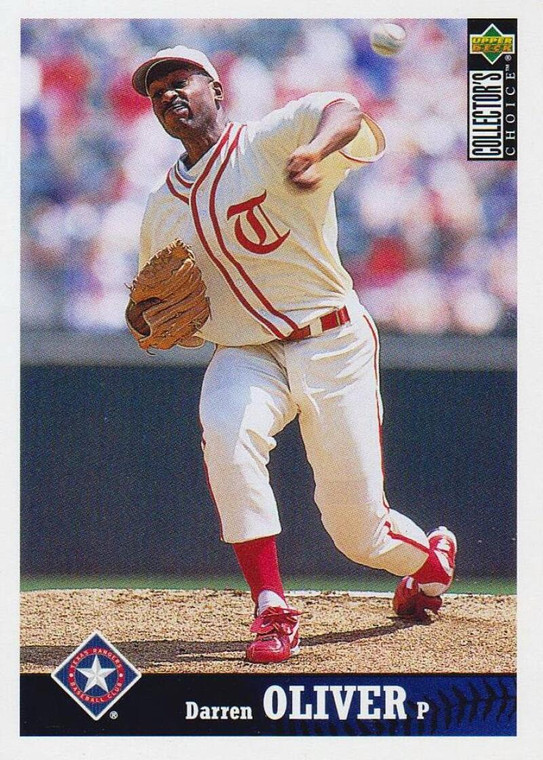 1997 Collector's Choice #237 Darren Oliver NM-MT Texas Rangers 