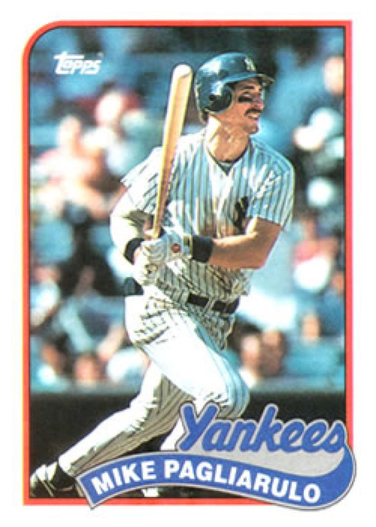 1989 Topps #211 Mike Pagliarulo NM-MT New York Yankees 