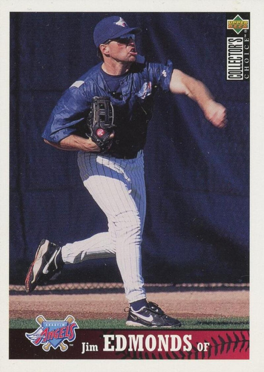 1997 Collector's Choice #255 Jim Edmonds NM-MT Anaheim Angels 