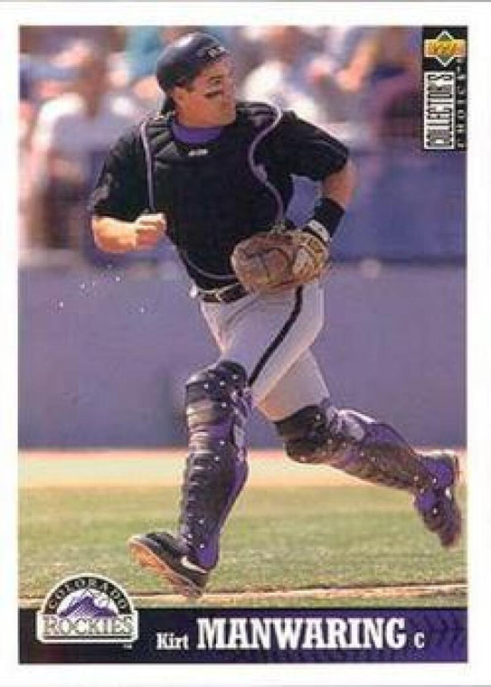 1997 Collector's Choice #317 Kirt Manwaring NM-MT Colorado Rockies 