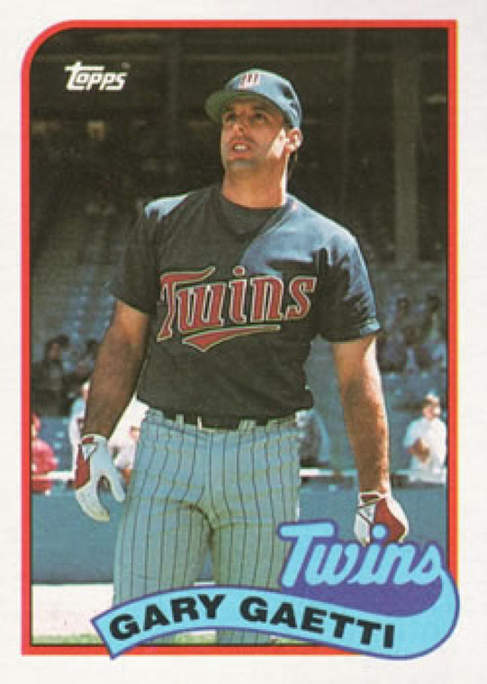 1989 Topps #220 Gary Gaetti NM-MT Minnesota Twins 