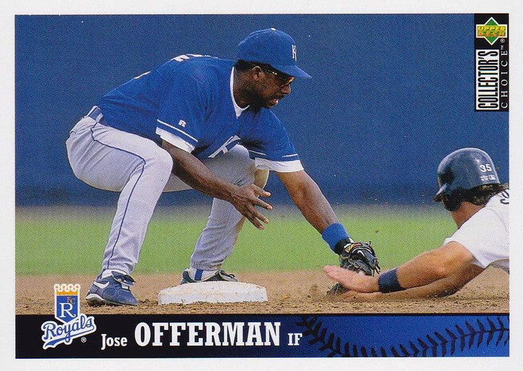 1997 Collector's Choice #359 Jose Offerman NM-MT Kansas City Royals 