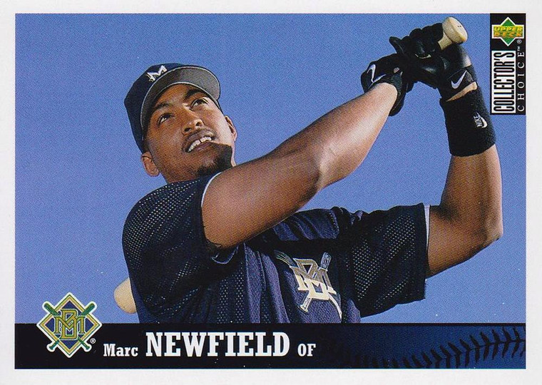 1997 Collector's Choice #373 Marc Newfield NM-MT Milwaukee Brewers 