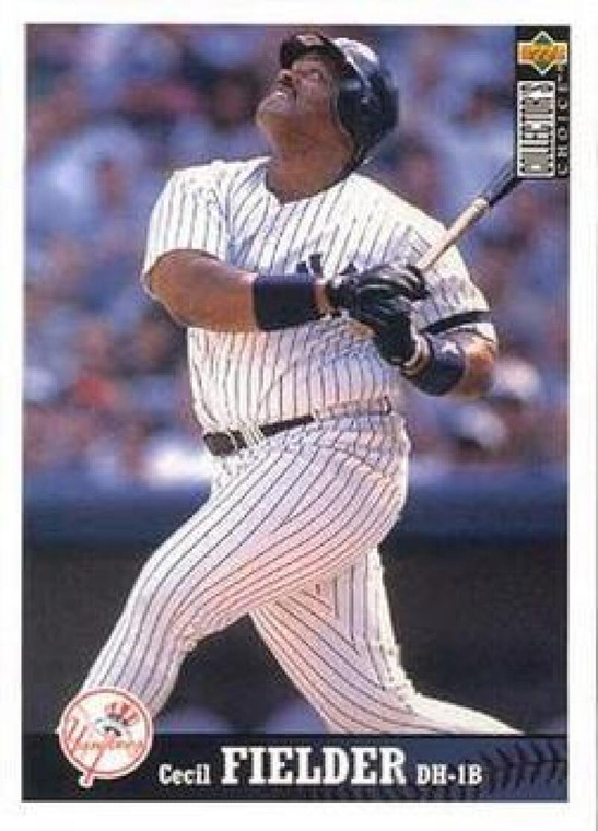1997 Collector's Choice #408 Cecil Fielder NM-MT New York Yankees 