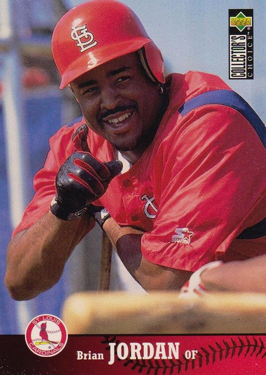 1997 Collector's Choice #440 Brian Jordan NM-MT St. Louis Cardinals 
