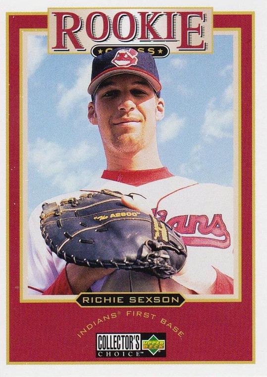 1997 Collector's Choice #463 Richie Sexson NM-MT Cleveland Indians 