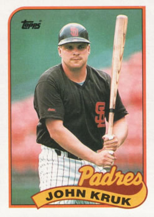 1989 Topps #235 John Kruk NM-MT San Diego Padres 