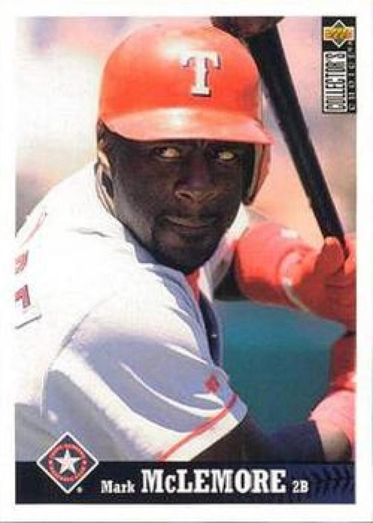 1997 Collector's Choice #489 Mark McLemore NM-MT Texas Rangers 