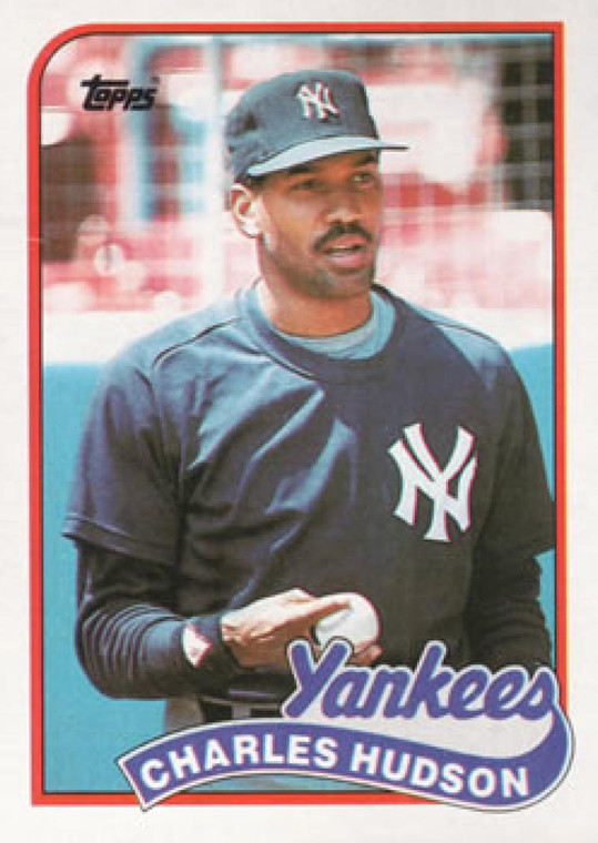 1989 Topps #236 Charles Hudson NM-MT New York Yankees 