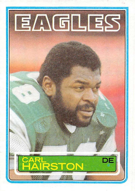 1983 Topps #140 Carl Hairston DP VG Philadelphia Eagles 