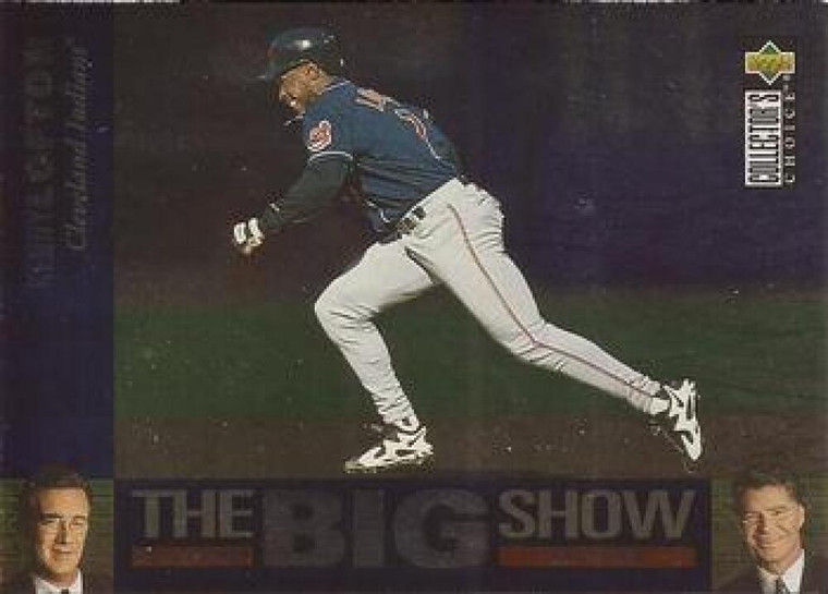 1997 Collector's Choice The Big Show #18 Kenny Lofton NM-MT  Cleveland Indians 