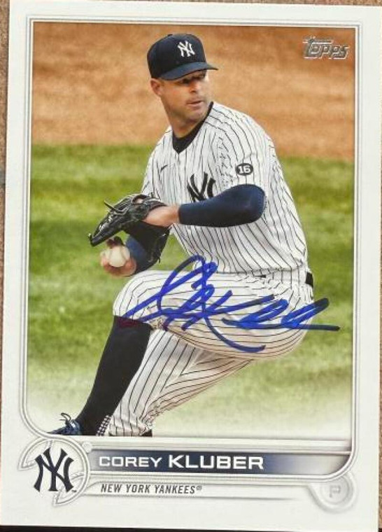 Corey Kluber Autographed 2022 Topps #69 