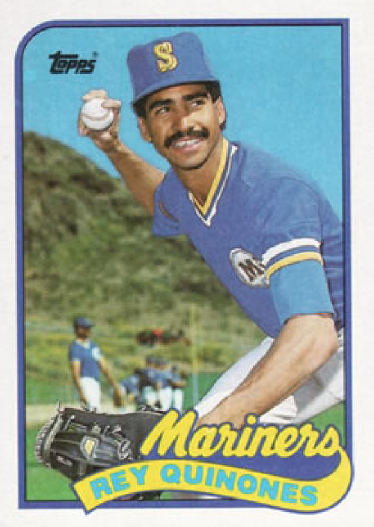 1989 Topps #246 Rey Quinones NM-MT Seattle Mariners 
