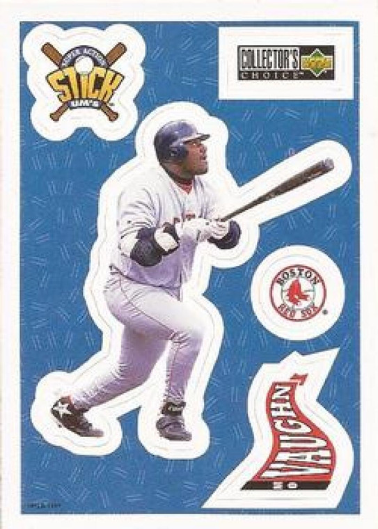 1997 Collector's Choice Stickums #27 Mo Vaughn NM-MT  Boston Red Sox 