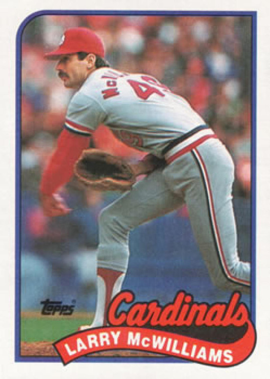 1989 Topps #259 Larry McWilliams NM-MT St. Louis Cardinals 