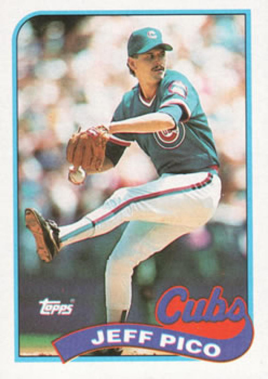 1989 Topps #262 Jeff Pico NM-MT Chicago Cubs 