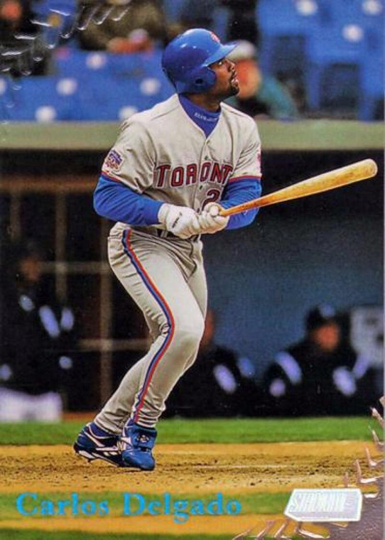 1998 Topps Stadium Club #120 Carlos Delgado NM-MT Toronto Blue Jays 