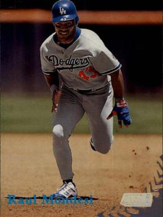1998 Topps Stadium Club #130 Raul Mondesi NM-MT Los Angeles Dodgers 