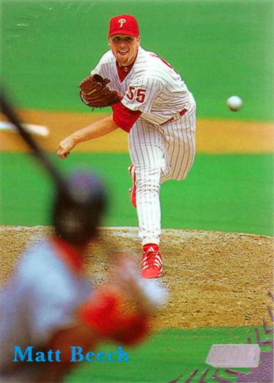 1998 Topps Stadium Club #238 Matt Beech NM-MT Philadelphia Phillies 