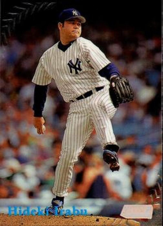 1998 Topps Stadium Club #252 Hideki Irabu NM-MT New York Yankees 
