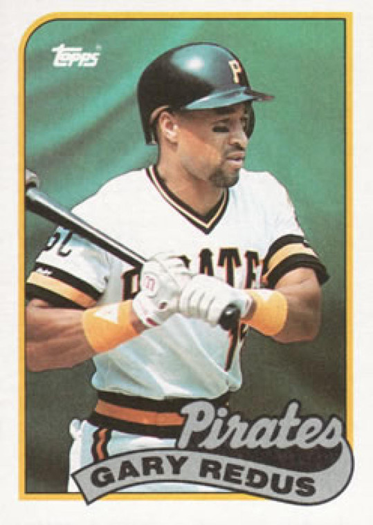 1989 Topps #281 Gary Redus NM-MT Pittsburgh Pirates 